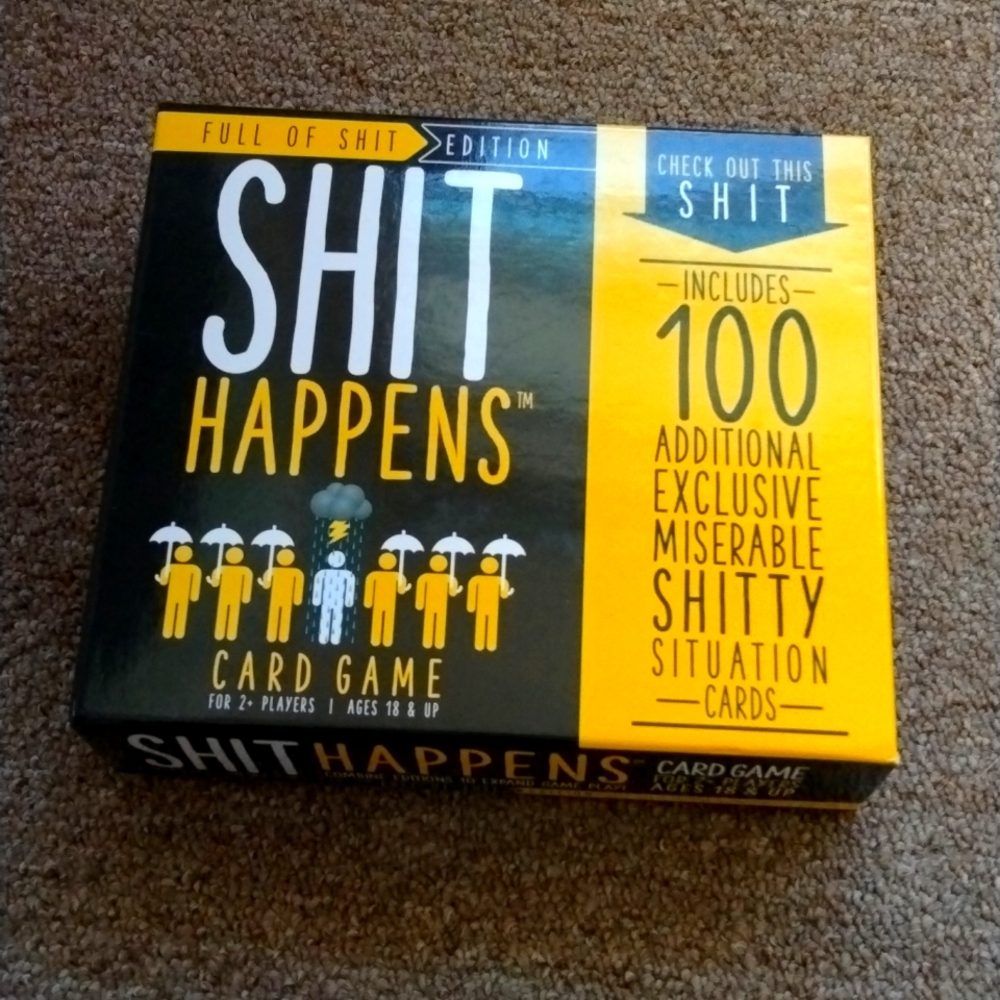 Shit Happens Card Game